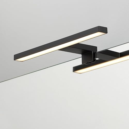 Loevschall Lagan Nextgen Spiegelleuchte, 30 cm, Wandlampe Badezimmer mit elegantem Design, Lichtqualität CRI 90 für Natürliche Farben, Spiegelschrank leuchte & flexible Montage, IP44-zertifiziert von Loevschall