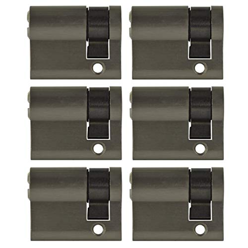 6x Halbzylinder 40 mm 30/10 gleichschliessend Garagenschloss inkl. 20 Schlüssel 6x Halbzylinder 40 mm 30/10 gleichschliessend Garagenschloss inkl. 20 Schlüssel von Löwen Sicherheitsschloss