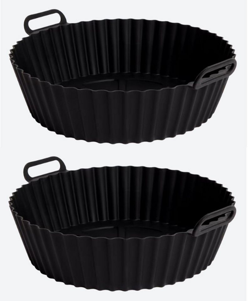 Löwenthal Backform Smartfryer Korb Silikon Heißluftfritteuse Korb Silikon 2 Stück a 4,5 l Löwenthal Backform Smartfryer Korb Silikon Heißluftfritteuse Korb Silikon 2 Stück a 4,5 l von Löwenthal