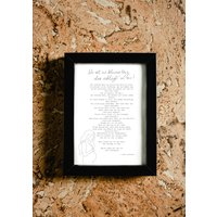 Wandbild/Poster „Da Ist Ein Kleines Herz, Das Schlägt in Mir" Geschenk Zur Geburt/Babyparty. Deko Für Kinderzimmer Eures Wunders Wandbild/Poster „Da Ist Ein Kleines Herz, Das Schlägt in Mir" Geschenk Zur Geburt/Babyparty. Deko Für Kinderzimmer Eures Wunders von Loewinschreibt