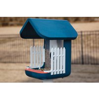 Hoher Lattenzaun Für Bird Buddy Vogelhäuschen - Mit Edelstahlschrauben Enthält Keinen Oder Zusätzliche Sitzstange von LoftCNC