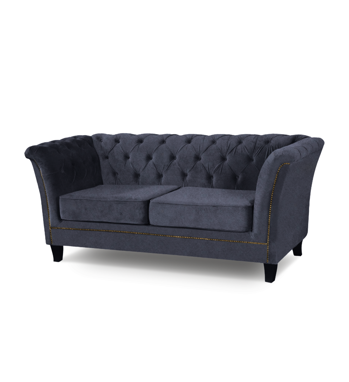 GALLUZZO 2-Sitzer SOFA aus der Galluzzo - Kollektion im Chesterfield-Stil - S... von LoftMarkt