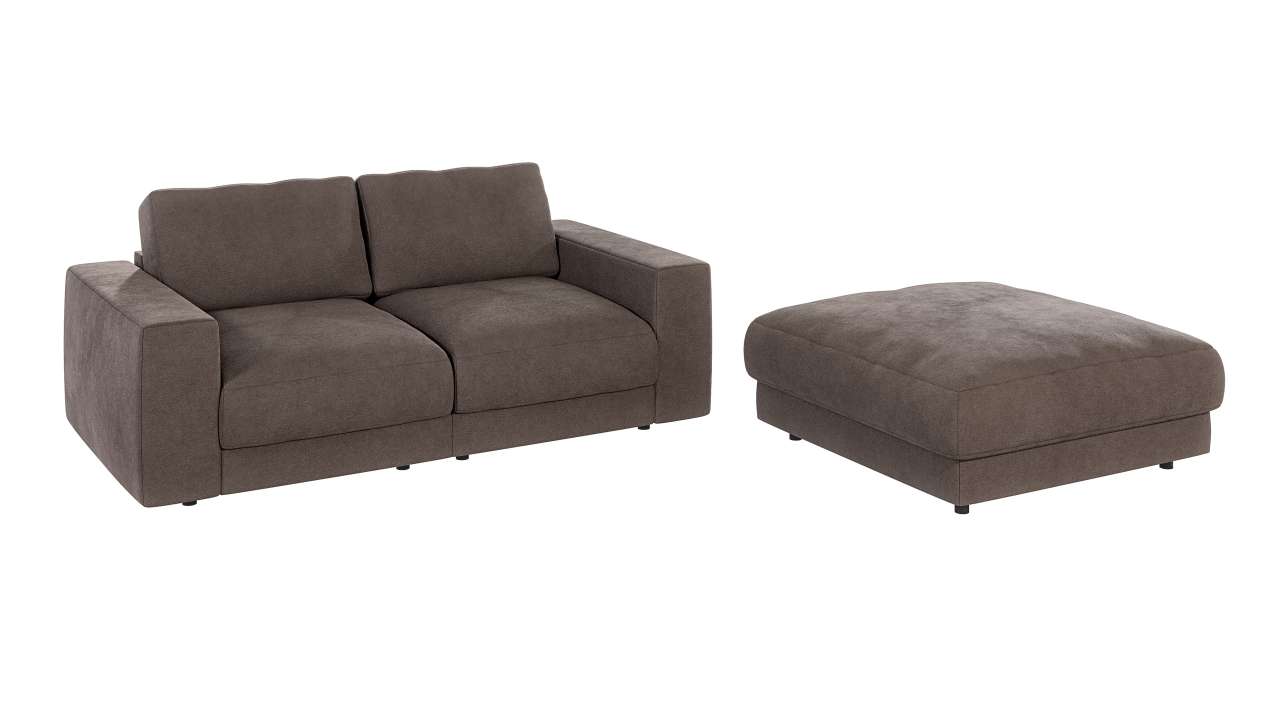 YSTI 2-Sitzer Sofa mit Stoffauswahlmöglichkeiten von LoftMarkt