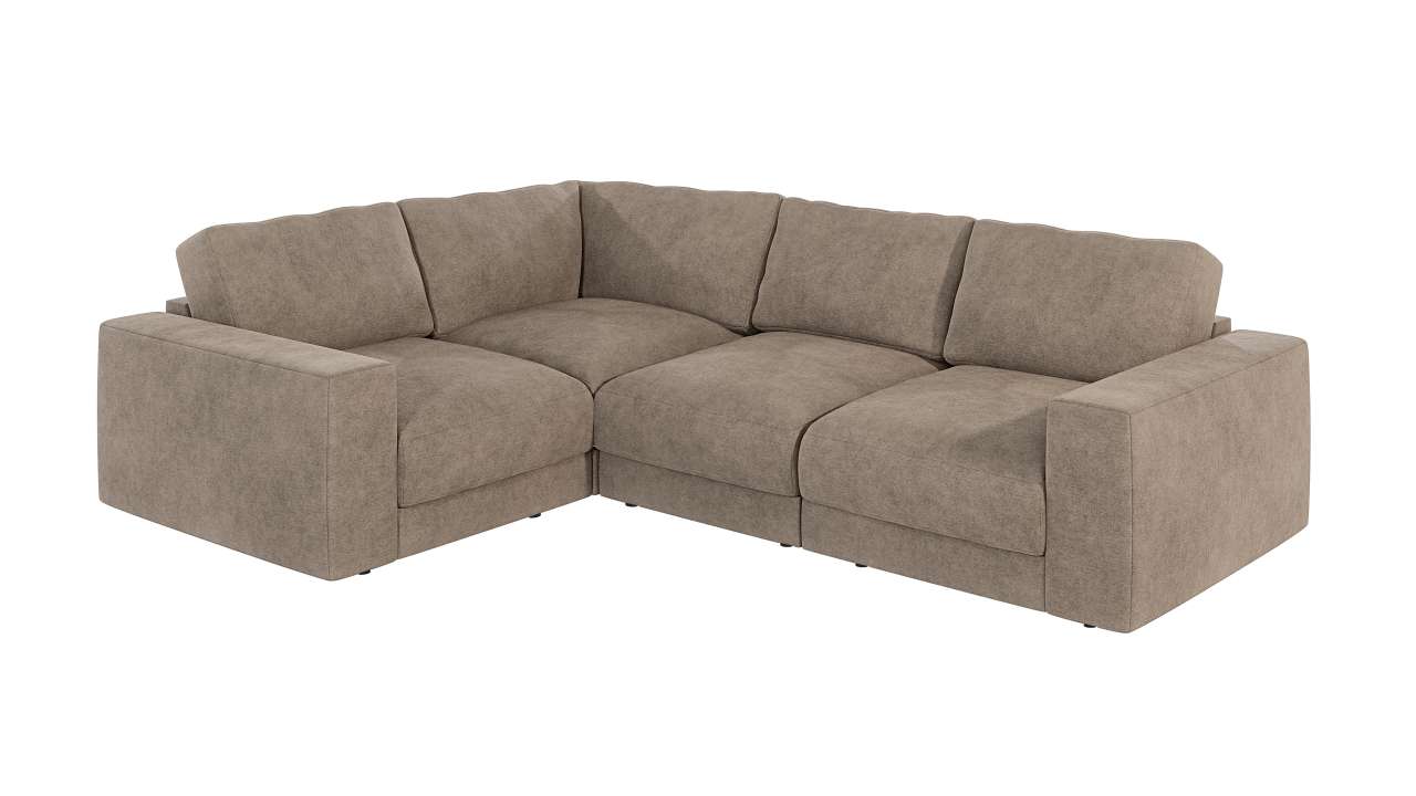 YSTI 4-Sitzer Sofa mit Stoffauswahlmöglichkeiten von LoftMarkt