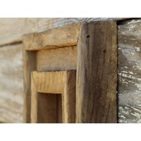 The English Natural 3.5" Rustikale Zypresse - Vintage Rustikales Dekor Reclaimed Holzrahmen | Alle Größen von LoftRusticFrames