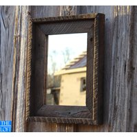 The Post & Beam American Walnut Rustikal Spiegel 3, 5"Vintage Rustikales Dekor Reclaimed Holz Rahmen | Alle Größen The Post & Beam American Walnut Rustikal Spiegel 3, 5"Vintage Rustikales Dekor Reclaimed Holz Rahmen | Alle Größen von LoftRusticFrames