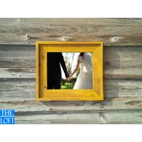 The Post & Beam Antique Washed Yellow 3, 5 "-(Antike Massive Eiche -(Alle Größen -The Loft Signature Handgefertigte Vintage Scheunenholzrahmen von LoftRusticFrames