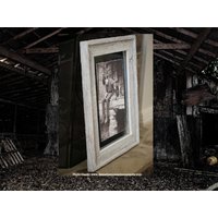 The Post & Beam Oak Whitewashed 3, 5 "-(Antike Massive Eiche -(Alle Größen -The Loft Signature Handgefertigte Vintage Barn Holzrahmen von LoftRusticFrames