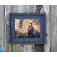 The Post & Beam Worn Navy 3, 5 "(Alle Größen -The Loft Signature Handgefertigte Vintage Barn Holzrahmen von LoftRusticFrames