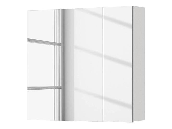 B-Ware Loftscape Spiegelschrank Nylum Badezimmerspiegel 82cm inkl Beleuchtung Matt Weiß von Loftscape