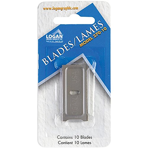 Logan 270-10 Ersatzmesser für Mattenschneider 2 Pack von Logan