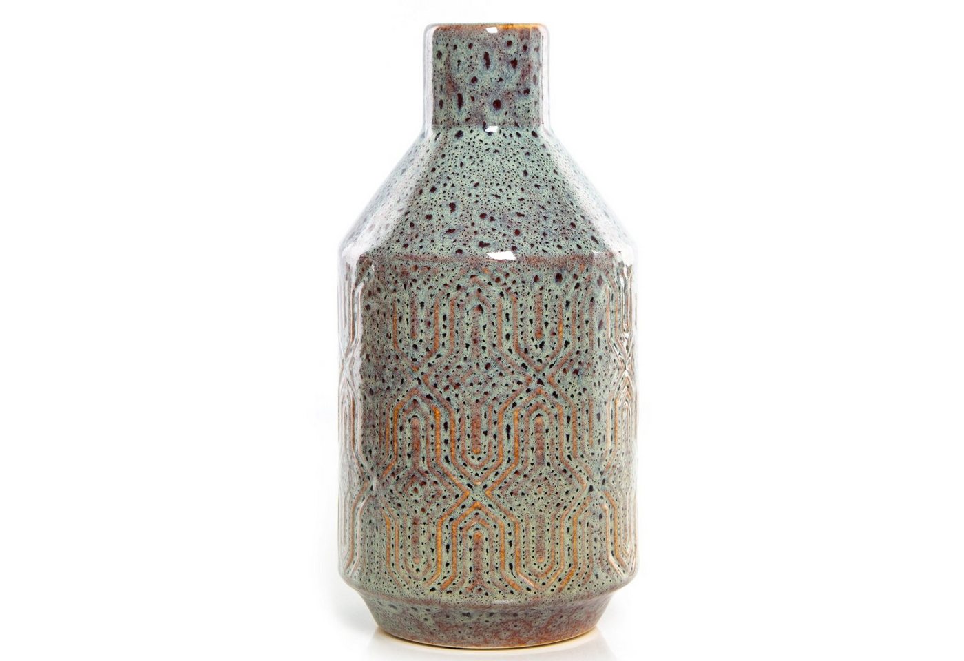 Dekovase Blumenvase aus Keramik von Logbuch-Verlag