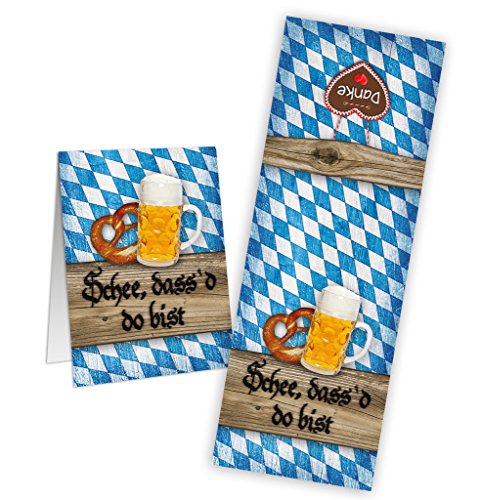 Logbuch-Verlag 10 bayerische Aufkleber Schön, dass du da bist Bayern Dialekt Sticker 5 x 14,8 cm blau weiß Oktoberfest Deko Souvenir Verpackung Logbuch-Verlag 10 bayerische Aufkleber Schön, dass du da bist Bayern Dialekt Sticker 5 x 14,8 cm blau weiß Oktoberfest Deko Souvenir Verpackung von Logbuch-Verlag