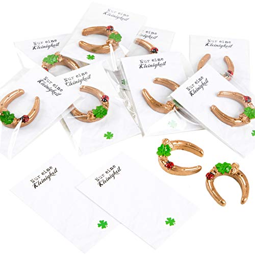 Logbuch-Verlag 10 kleine Geschenke EINE KLEINIGKEIT Hufeisen Gold Glücksbringer Glückssymbol Give-Away Kleeblatt Feste Logbuch-Verlag 10 kleine Geschenke EINE KLEINIGKEIT Hufeisen Gold Glücksbringer Glückssymbol Give-Away Kleeblatt Feste von Logbuch-Verlag