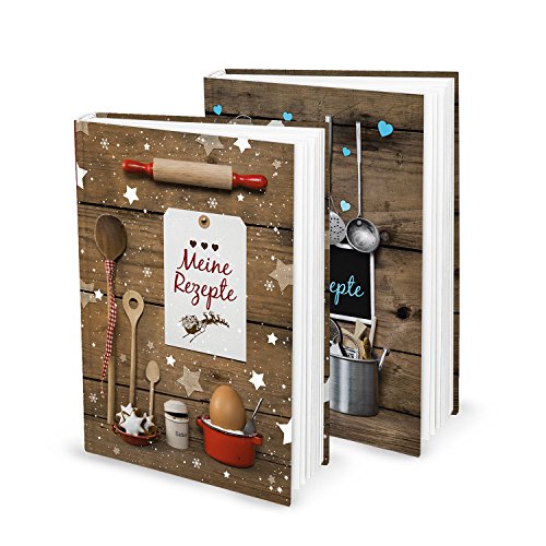 Logbuch-Verlag 2 kleine Rezeptbücher zum Selberschreiben Geschenk Weihnachten Geburtstag Gebäck DIN A5 personalisierbar Logbuch-Verlag 2 kleine Rezeptbücher zum Selberschreiben Geschenk Weihnachten Geburtstag Gebäck DIN A5 personalisierbar von Logbuch-Verlag