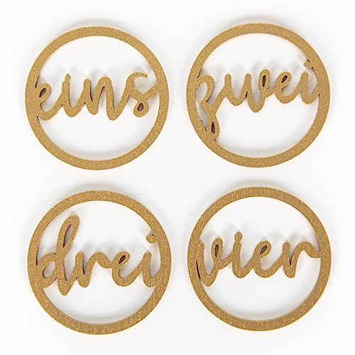 Logbuch-Verlag Adventskranz Deko Zahlen aus Holz Gold Ø 5 cm Adventkranz Holzzahlen 2 3 4 für Kerzen & Kerzenhalter Logbuch-Verlag Adventskranz Deko Zahlen aus Holz Gold Ø 5 cm Adventkranz Holzzahlen 2 3 4 für Kerzen & Kerzenhalter von Logbuch-Verlag