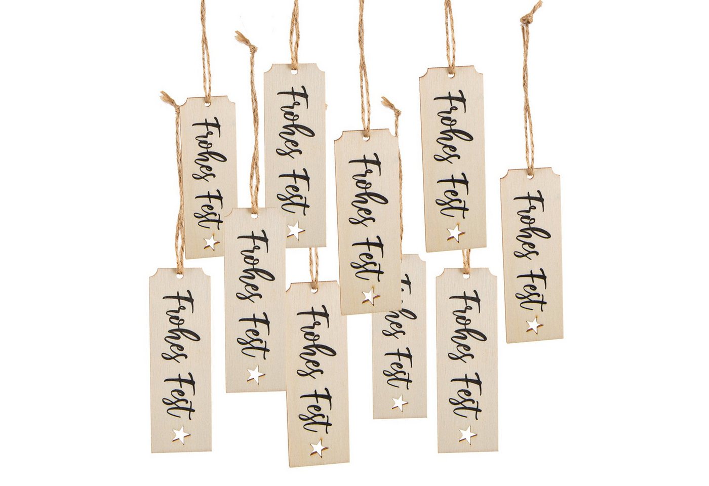 Logbuch-Verlag Baumbehang Frohes Fest Text Weihnachtsanhänger aus Holz Weihnachtsgeschenk Logbuch-Verlag Baumbehang Frohes Fest Text Weihnachtsanhänger aus Holz Weihnachtsgeschenk von Logbuch-Verlag