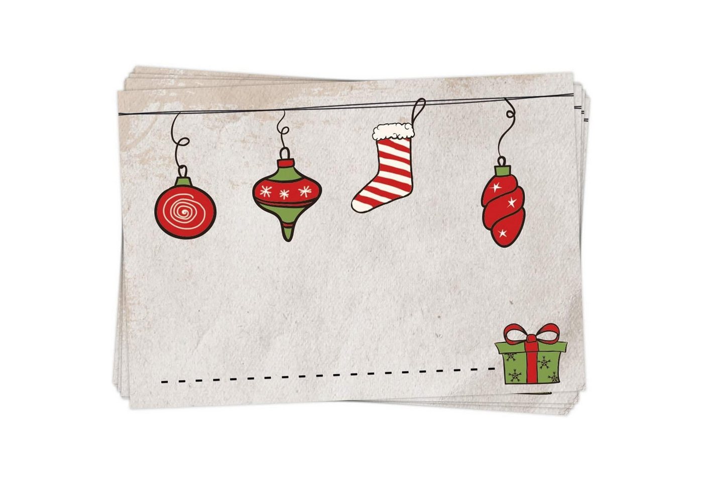 Logbuch-Verlag Dekofigur 25 Stück Aufkleber Etikett FROHE WEIHNACHTEN 7 x 5 cm rot natur grün Logbuch-Verlag Dekofigur 25 Stück Aufkleber Etikett FROHE WEIHNACHTEN 7 x 5 cm rot natur grün von Logbuch-Verlag