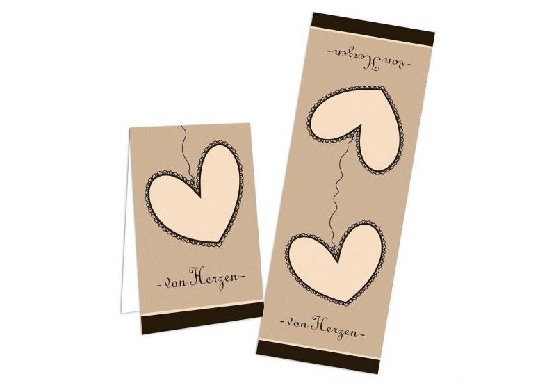 Logbuch-Verlag Dekofigur 25 Stück HERZ Aufkleber beige natur braun creame-farben HERZAUFKLEBER Logbuch-Verlag Dekofigur 25 Stück HERZ Aufkleber beige natur braun creame-farben HERZAUFKLEBER von Logbuch-Verlag