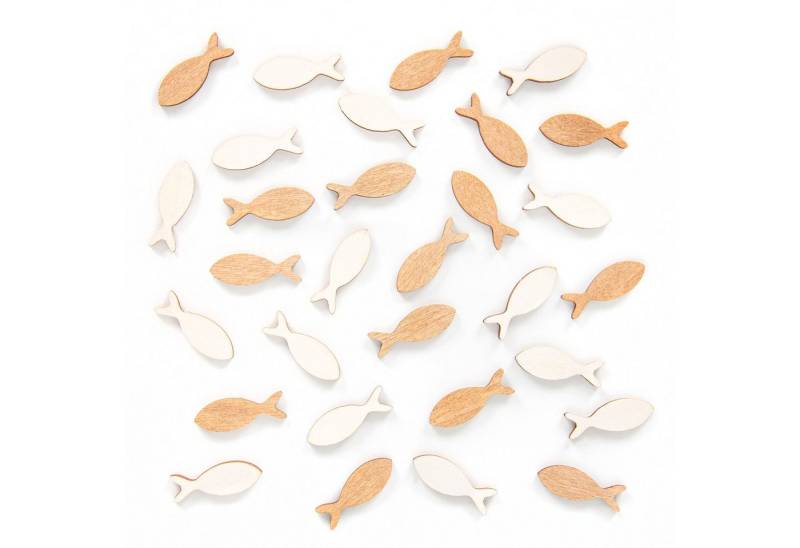 Logbuch-Verlag Dekofigur 30 Mini Holzfische 2,5 cm natur braun Streudeko Tischdeko Taufe Logbuch-Verlag Dekofigur 30 Mini Holzfische 2,5 cm natur braun Streudeko Tischdeko Taufe von Logbuch-Verlag