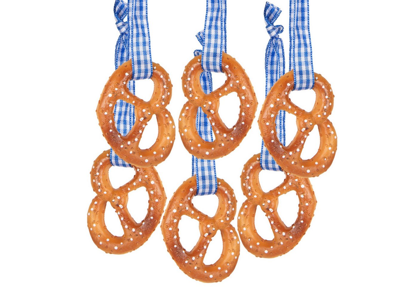 Logbuch-Verlag Dekofigur 6 Brezeln mit Schnur Bayerische Deko Oktoberfest 5,5 cm Logbuch-Verlag Dekofigur 6 Brezeln mit Schnur Bayerische Deko Oktoberfest 5,5 cm von Logbuch-Verlag