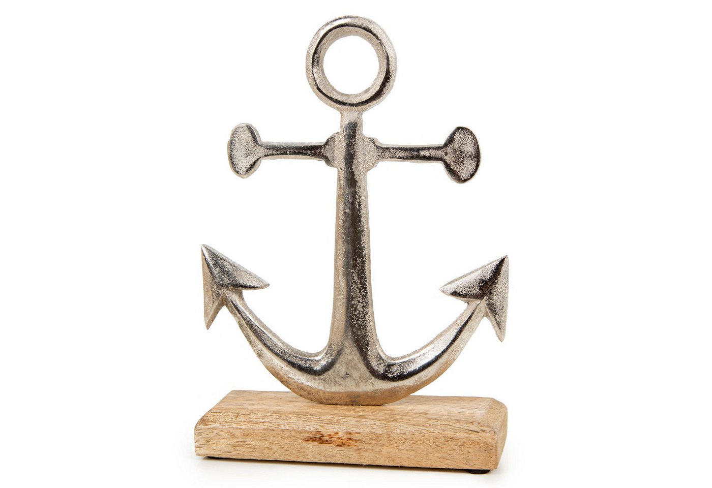 Logbuch-Verlag Dekofigur Anker Figur zum Hinstellen aus Metall & Holz - als maritime Deko Logbuch-Verlag Dekofigur Anker Figur zum Hinstellen aus Metall & Holz - als maritime Deko von Logbuch-Verlag