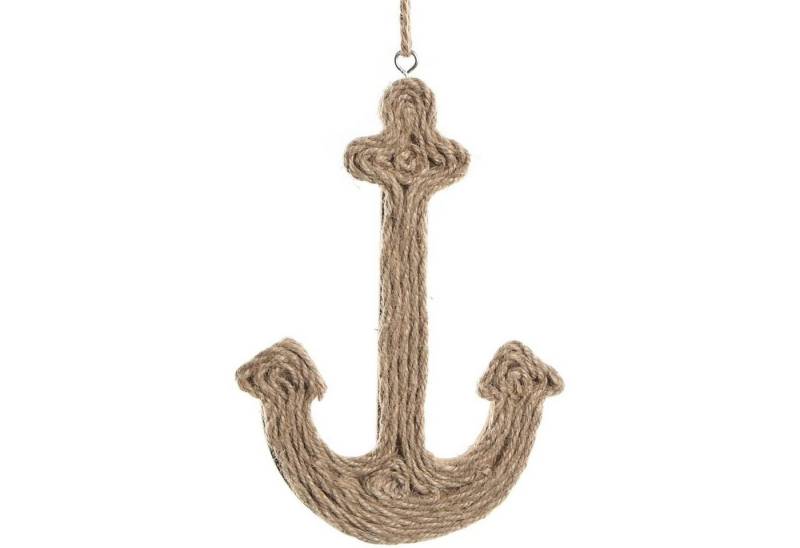 Logbuch-Verlag Dekofigur Ankeranhänger aus Kork & Jute - natürliche Maritime Deko - 18 cm Logbuch-Verlag Dekofigur Ankeranhänger aus Kork & Jute - natürliche Maritime Deko - 18 cm von Logbuch-Verlag