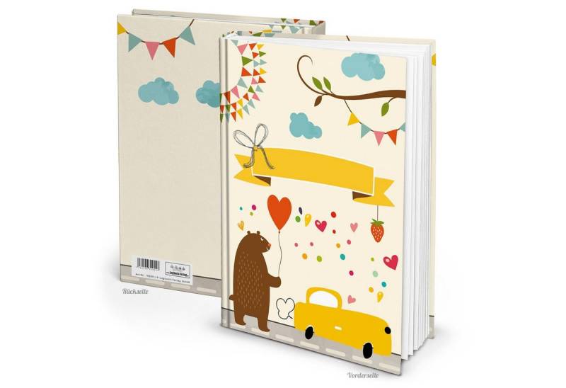 Logbuch-Verlag Dekofigur Babytagebuch DIN A4 - Notizbuch Babybuch gelb bunt zum Einschreiben - Logbuch-Verlag Dekofigur Babytagebuch DIN A4 - Notizbuch Babybuch gelb bunt zum Einschreiben - von Logbuch-Verlag