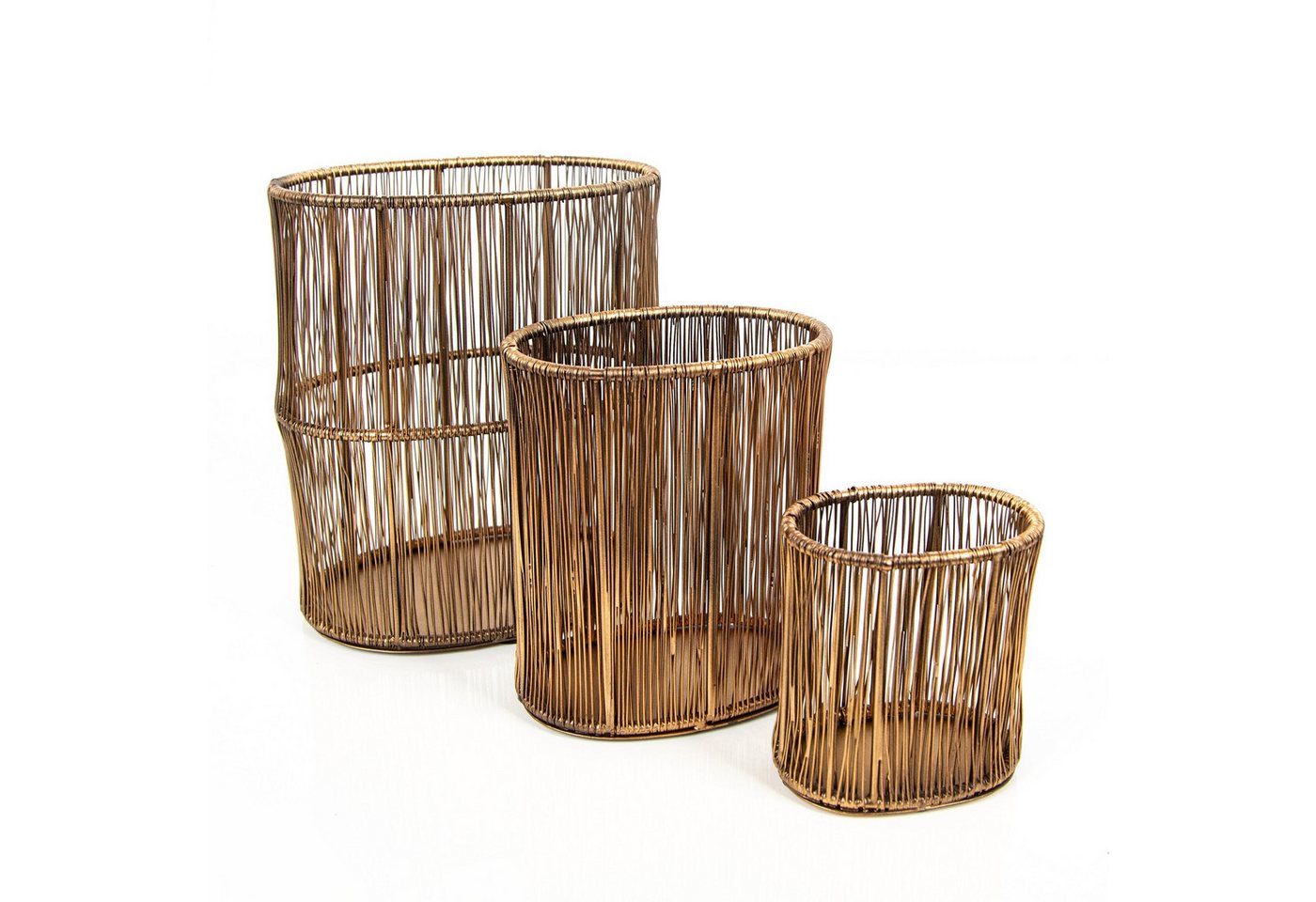 Logbuch-Verlag Dekofigur Boho Kerzenhalter Set Gold filigran in 3 Größen 9,5-17 cm Logbuch-Verlag Dekofigur Boho Kerzenhalter Set Gold filigran in 3 Größen 9,5-17 cm von Logbuch-Verlag