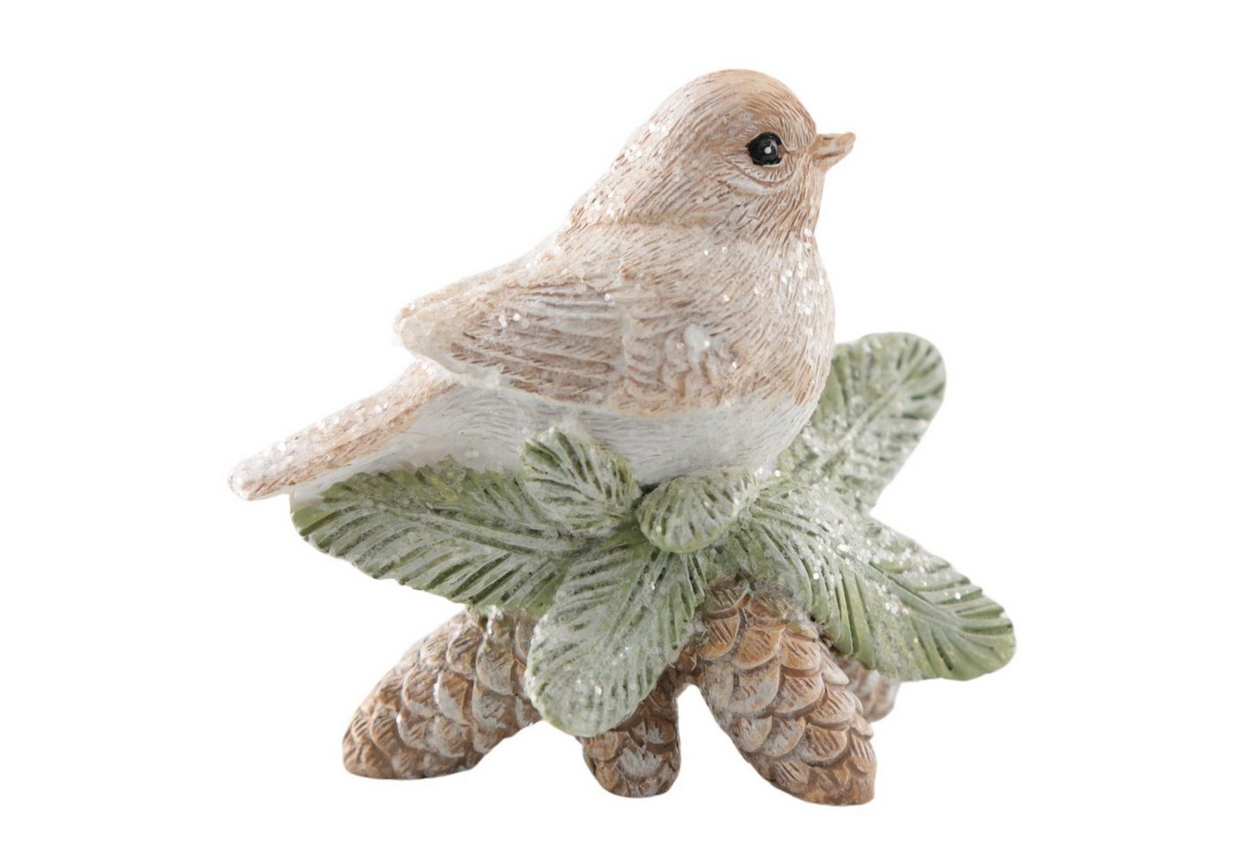 Logbuch-Verlag Dekofigur Dekofiguren Vögel 2er-Set, Wintervögel auf Tannenzapfen, natürliche Logbuch-Verlag Dekofigur Dekofiguren Vögel 2er-Set, Wintervögel auf Tannenzapfen, natürliche von Logbuch-Verlag