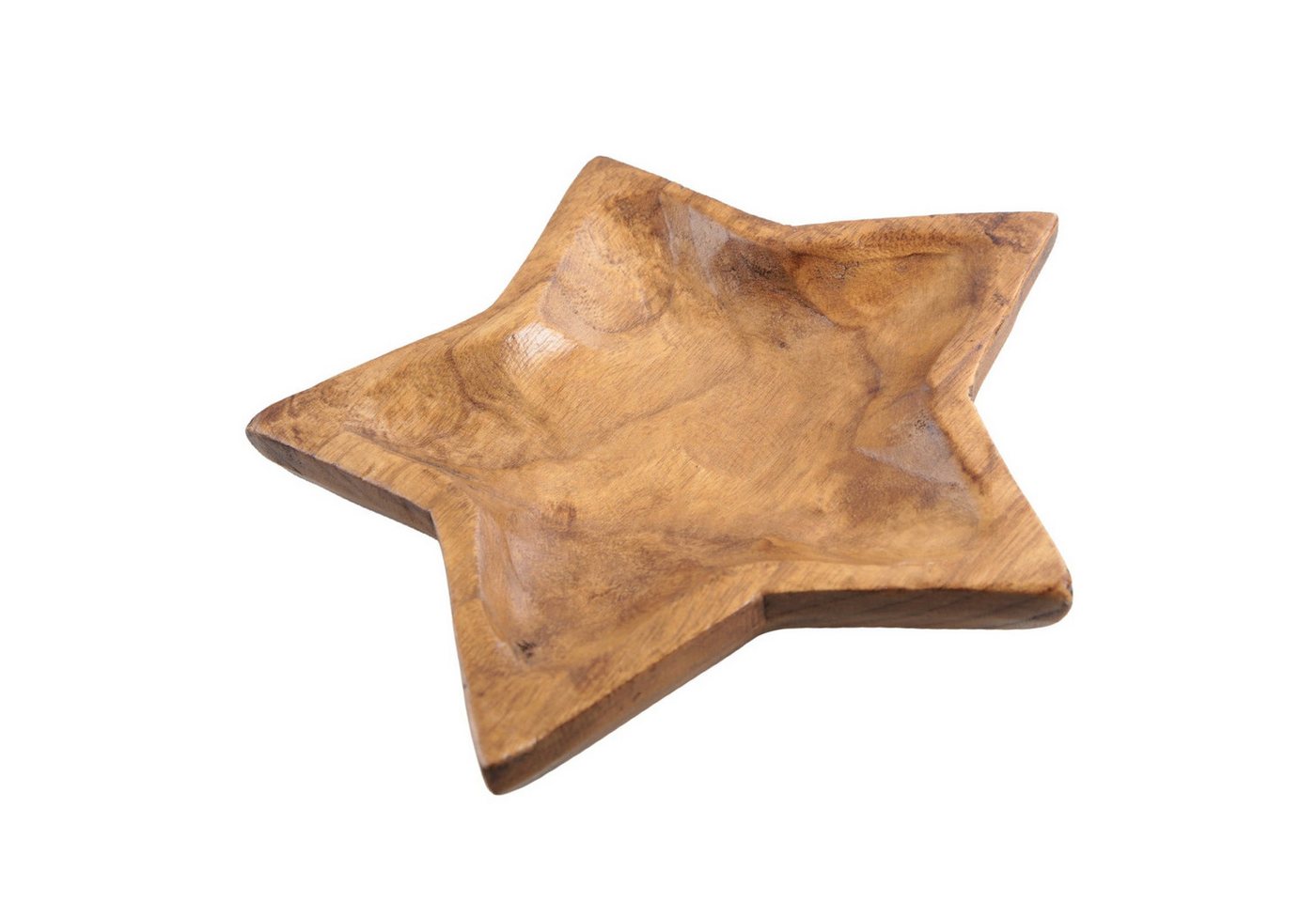 Logbuch-Verlag Dekofigur Dekoschale Stern aus Paulownia-Holz – rustikale Weihnachtsdeko in Logbuch-Verlag Dekofigur Dekoschale Stern aus Paulownia-Holz – rustikale Weihnachtsdeko in von Logbuch-Verlag