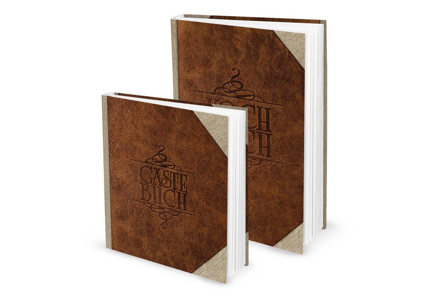 Logbuch-Verlag Dekofigur Geschenk-SET LEDER-NOSTALGIE-LOOK 1 XXL Rezeptbuch eigenes Kochbuch + Logbuch-Verlag Dekofigur Geschenk-SET LEDER-NOSTALGIE-LOOK 1 XXL Rezeptbuch eigenes Kochbuch + von Logbuch-Verlag