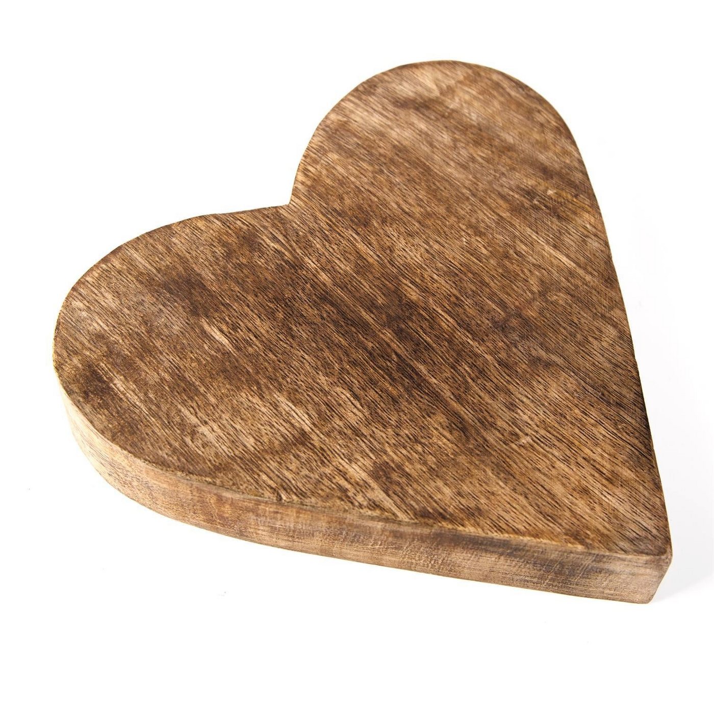 Logbuch-Verlag Dekofigur Großes Herz aus Holz 20 cm zum Hinlegen & Hinstellen - Herzdeko aus Logbuch-Verlag Dekofigur Großes Herz aus Holz 20 cm zum Hinlegen & Hinstellen - Herzdeko aus von Logbuch-Verlag