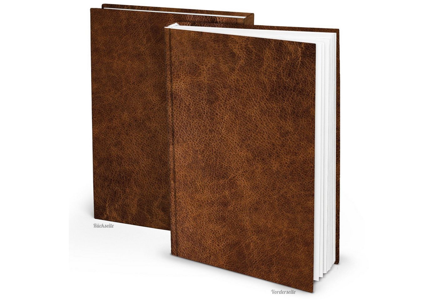 Logbuch-Verlag Dekofigur Großes Notizbuch DIN A4 in Lederoptik braun - leeres Buch im Logbuch-Verlag Dekofigur Großes Notizbuch DIN A4 in Lederoptik braun - leeres Buch im von Logbuch-Verlag
