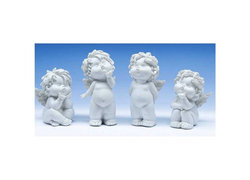 Logbuch-Verlag Dekofigur Küssende Igor-Engel 4er Set weiß 9-12 cm romantische Deko-Figuren für Logbuch-Verlag Dekofigur Küssende Igor-Engel 4er Set weiß 9-12 cm romantische Deko-Figuren für von Logbuch-Verlag