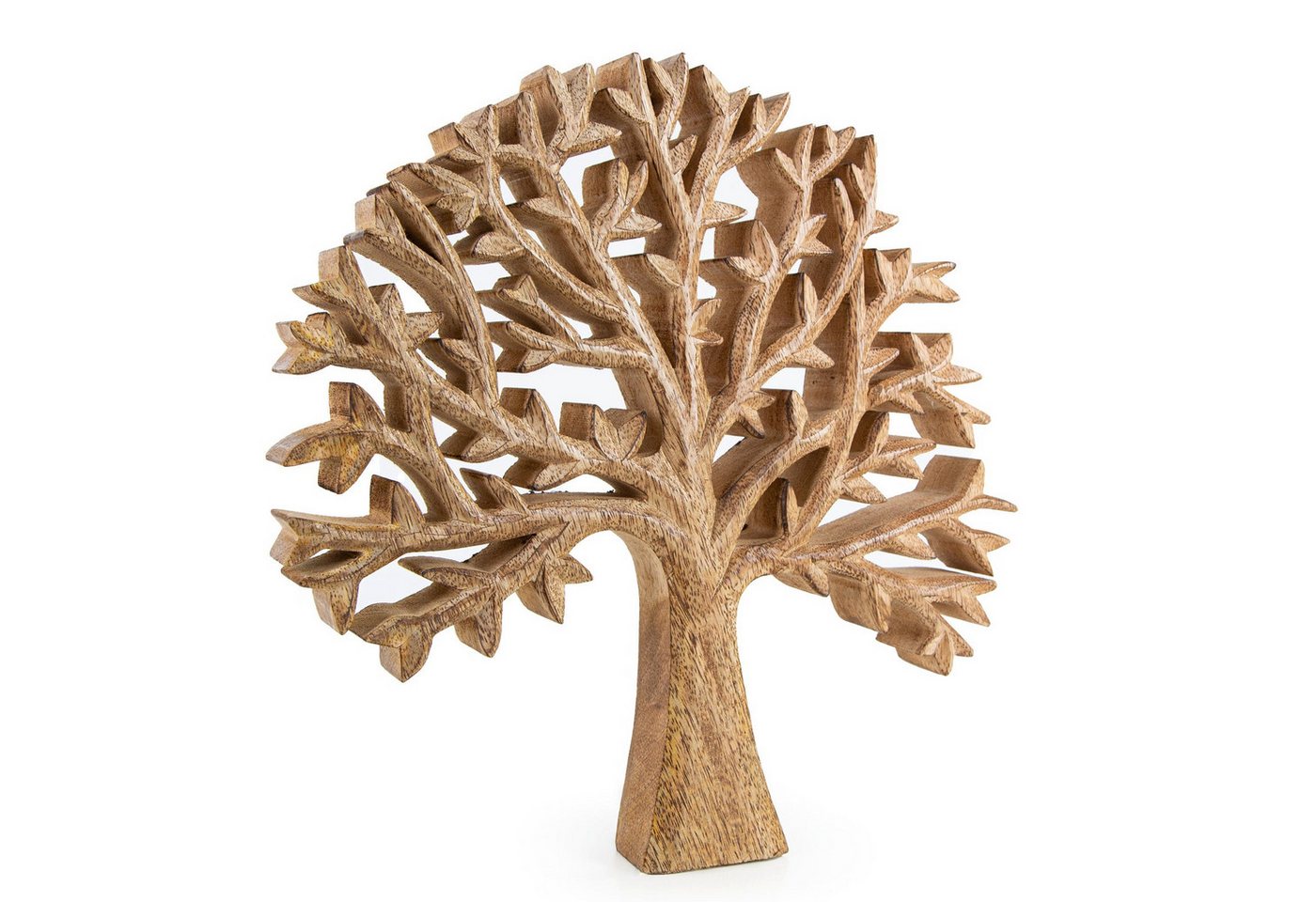 Logbuch-Verlag Dekofigur Lebensbaum Dekoobjekt braun Baum des Lebens Skulptur 31cm von Logbuch-Verlag