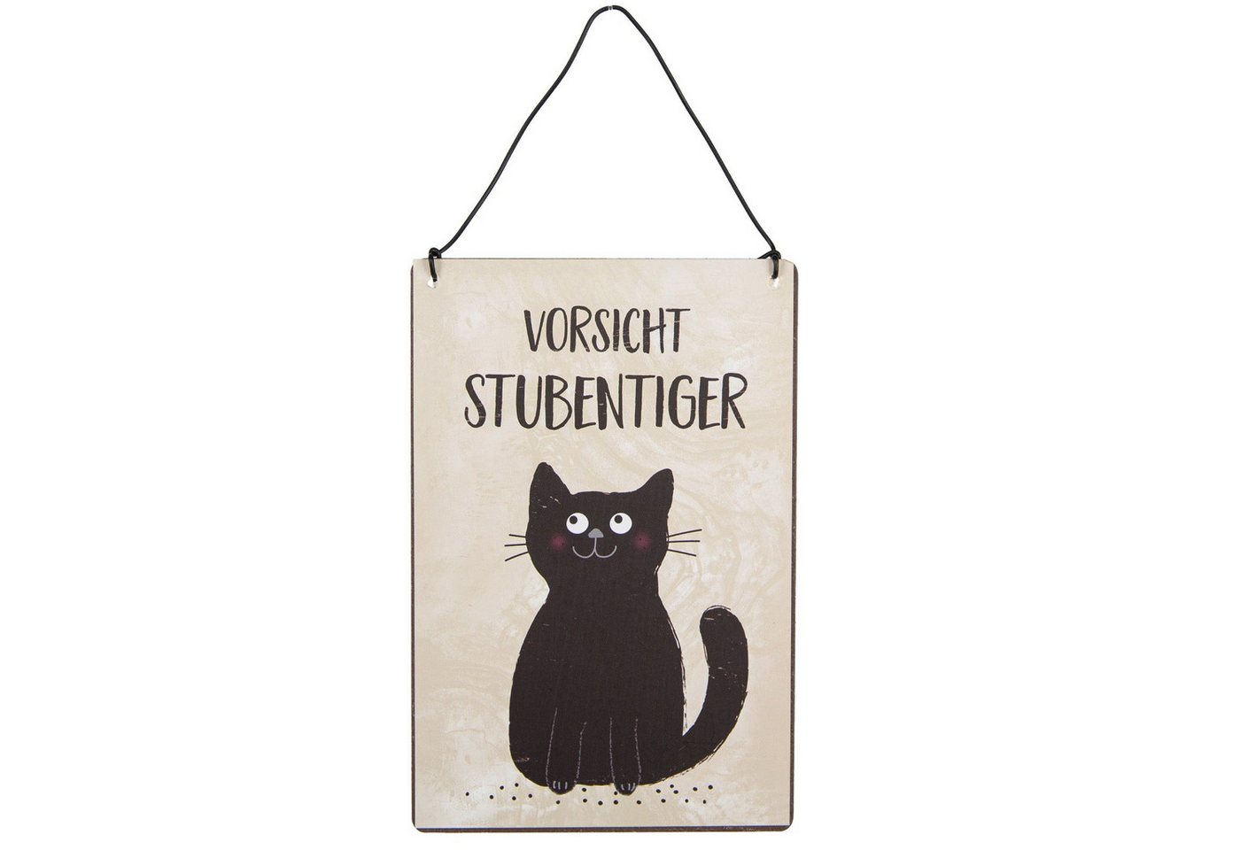 Logbuch-Verlag Dekofigur Lustiges Schild "Vorsicht Stubentiger" für Tür & Wand Dekoschild 20 x Logbuch-Verlag Dekofigur Lustiges Schild "Vorsicht Stubentiger" für Tür & Wand Dekoschild 20 x von Logbuch-Verlag