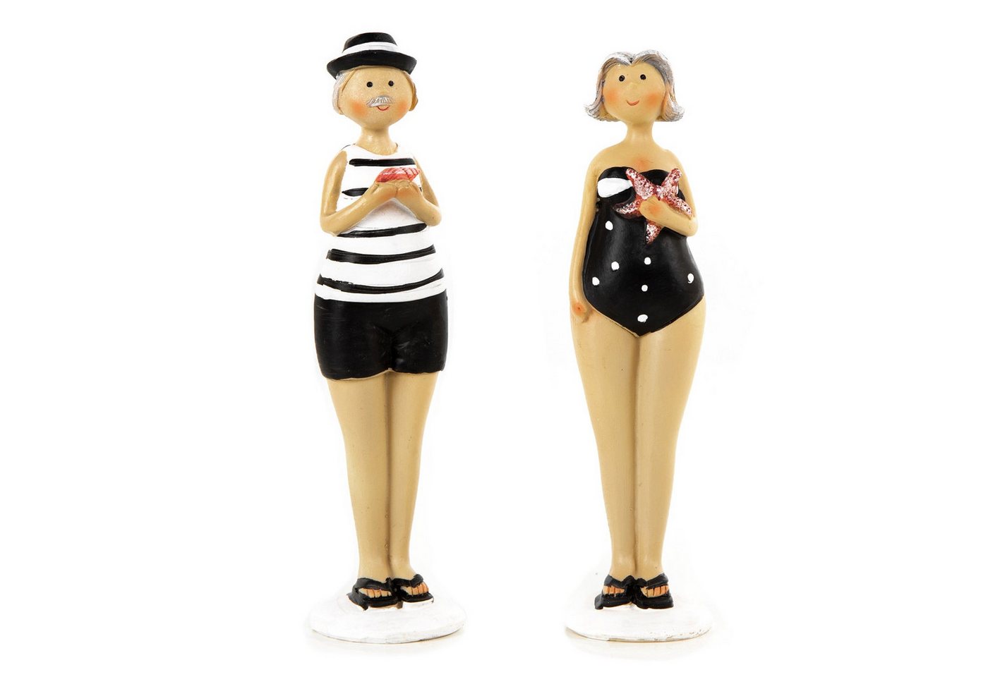 Logbuch-Verlag Dekofigur Rentner Pärchen Figuren Mann + Frau maritim - Reisen Urlaub 16 cm Logbuch-Verlag Dekofigur Rentner Pärchen Figuren Mann + Frau maritim - Reisen Urlaub 16 cm von Logbuch-Verlag