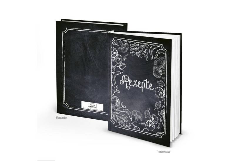 Logbuch-Verlag Dekofigur Rezeptbuch DIN A4 „Meine Rezepte“ – 164 Seiten – Tafel-Look mit Gemüse Logbuch-Verlag Dekofigur Rezeptbuch DIN A4 „Meine Rezepte“ – 164 Seiten – Tafel-Look mit Gemüse von Logbuch-Verlag