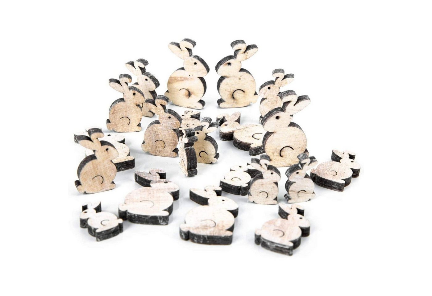 Logbuch-Verlag Dekofigur 21 Mini Osterhasen Streuteile 3-5 cm braun Natur - Tischdeko Ostern Logbuch-Verlag Dekofigur 21 Mini Osterhasen Streuteile 3-5 cm braun Natur - Tischdeko Ostern von Logbuch-Verlag