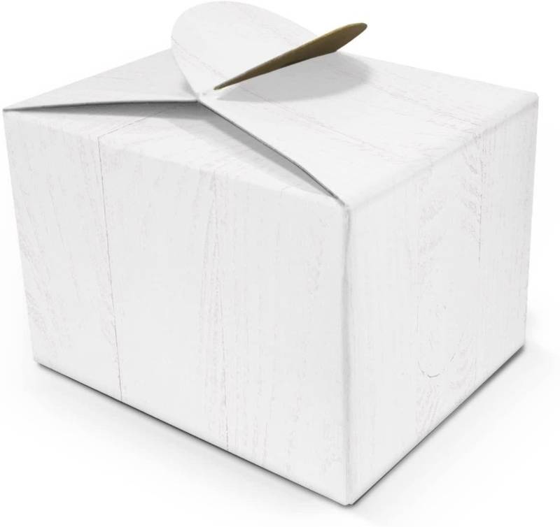 Logbuch-Verlag Geschenkbox 100 kleine WEISSE Geschenkschachtel Geschenkkarton Geschenk-box von Logbuch-Verlag