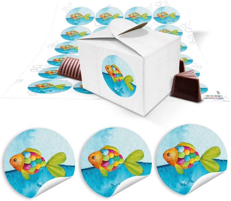 Logbuch-Verlag Geschenkbox 24 kleine Geschenkschachteln Gastgeschenk Verpackung Kommunion Holz von Logbuch-Verlag