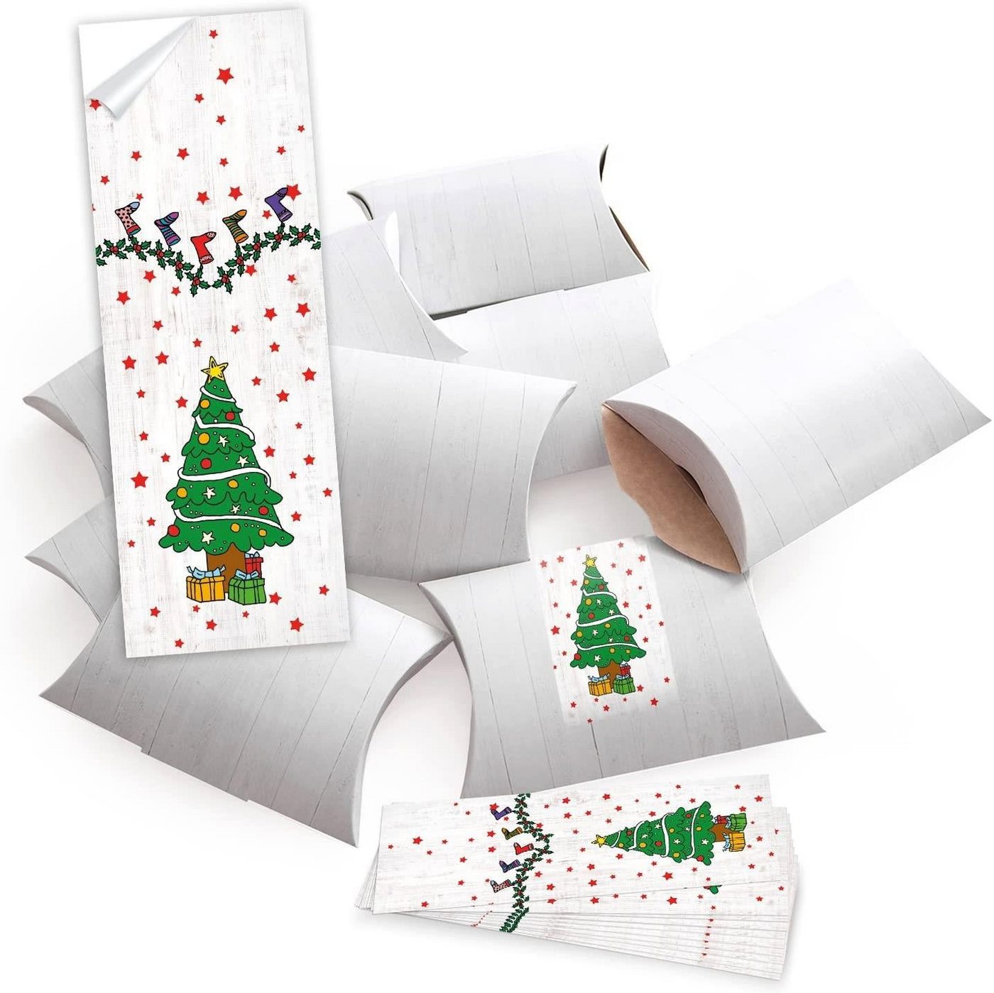 Logbuch-Verlag Geschenkbox 25 kleine kleine Geschenkschachtel Mini-Karton weiß 14,5 x 10,5 cm ca. Logbuch-Verlag Geschenkbox 25 kleine kleine Geschenkschachtel Mini-Karton weiß 14,5 x 10,5 cm ca. von Logbuch-Verlag