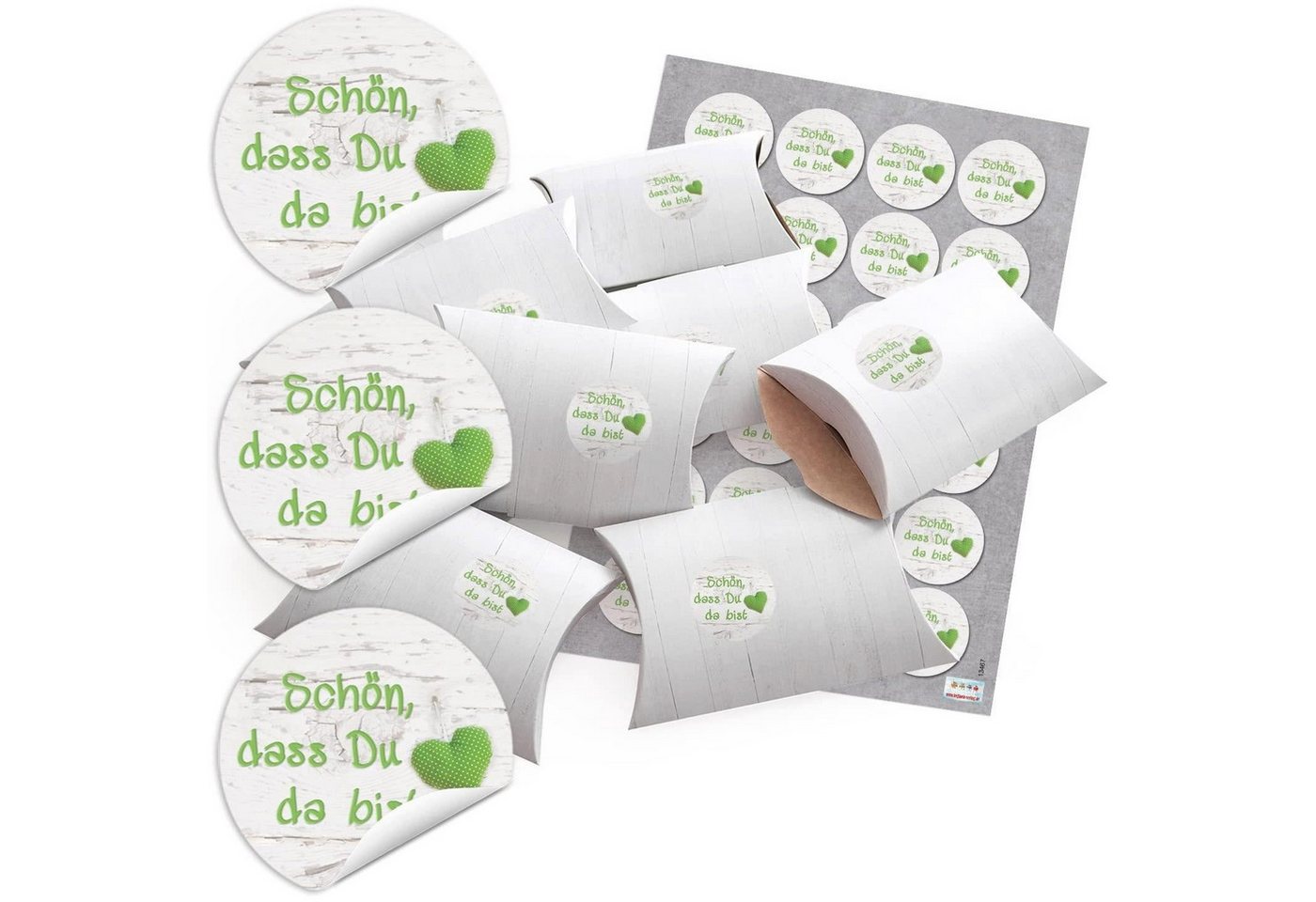 Logbuch-Verlag Geschenkbox 48 kleine SCHÖN DASS DU DA BIST Gastgeschenk give-away Verpackung Logbuch-Verlag Geschenkbox 48 kleine SCHÖN DASS DU DA BIST Gastgeschenk give-away Verpackung von Logbuch-Verlag
