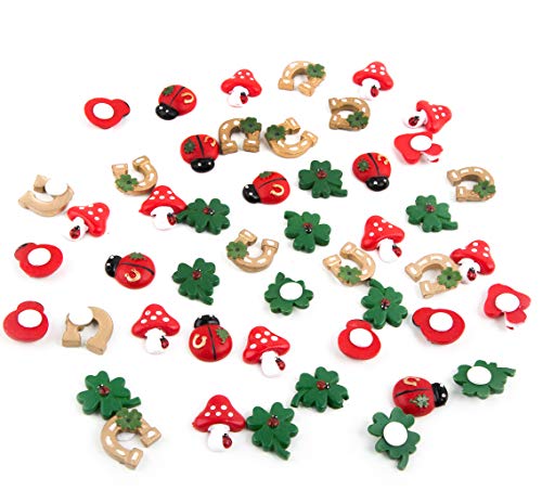 Logbuch-Verlag Glücksbringer Streudeko Set Marienkäfer Glücksklee Glückspilz Tischdeko zum Basteln & Kleben Silvester Neujahr Deko 2025 Logbuch-Verlag Glücksbringer Streudeko Set Marienkäfer Glücksklee Glückspilz Tischdeko zum Basteln & Kleben Silvester Neujahr Deko 2025 von Logbuch-Verlag