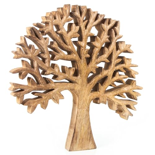 Logbuch-Verlag Lebensbaum Holz Deko Geschenk Baum des Lebens Skulptur zum Hinstellen 31 cm Geburtstag Hochzeit Geschenkidee Logbuch-Verlag Lebensbaum Holz Deko Geschenk Baum des Lebens Skulptur zum Hinstellen 31 cm Geburtstag Hochzeit Geschenkidee von Logbuch-Verlag