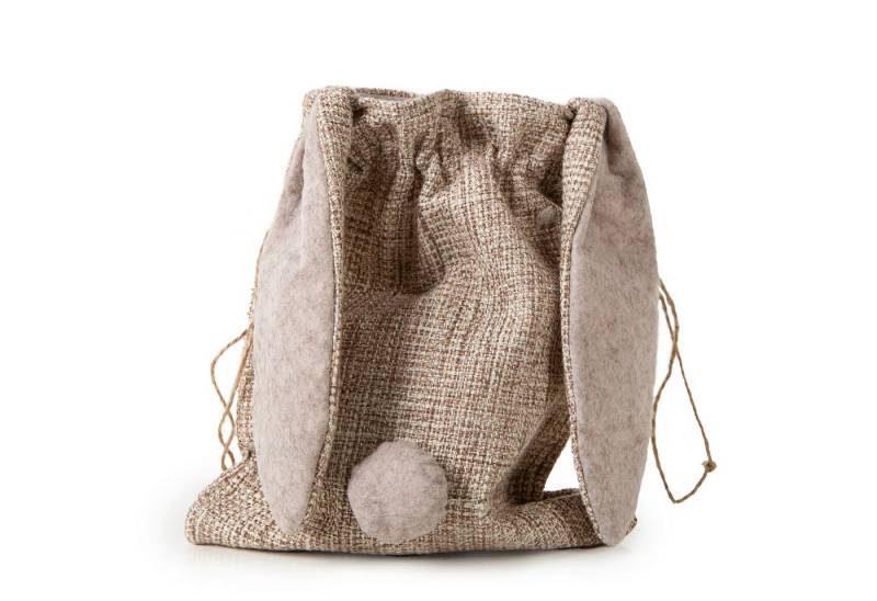 Logbuch-Verlag Dekofigur Ostersäckchen Hase zum Befüllen - Stoff natur braun Osternest für Logbuch-Verlag Dekofigur Ostersäckchen Hase zum Befüllen - Stoff natur braun Osternest für von Logbuch-Verlag