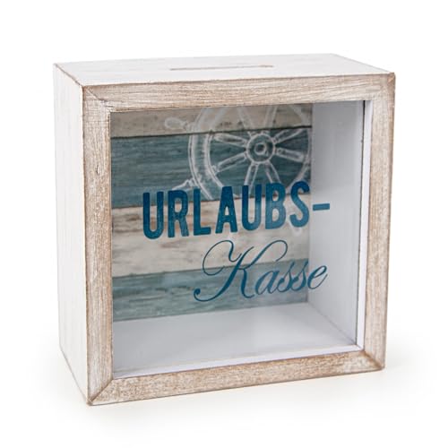 Logbuch-Verlag Spardose Urlaubskasse aus Holz Reisekasse Geldgeschenk Reise 15 x 15 x 7 cm Geschenkidee für Geld zum Geburtstag Logbuch-Verlag Spardose Urlaubskasse aus Holz Reisekasse Geldgeschenk Reise 15 x 15 x 7 cm Geschenkidee für Geld zum Geburtstag von Logbuch-Verlag