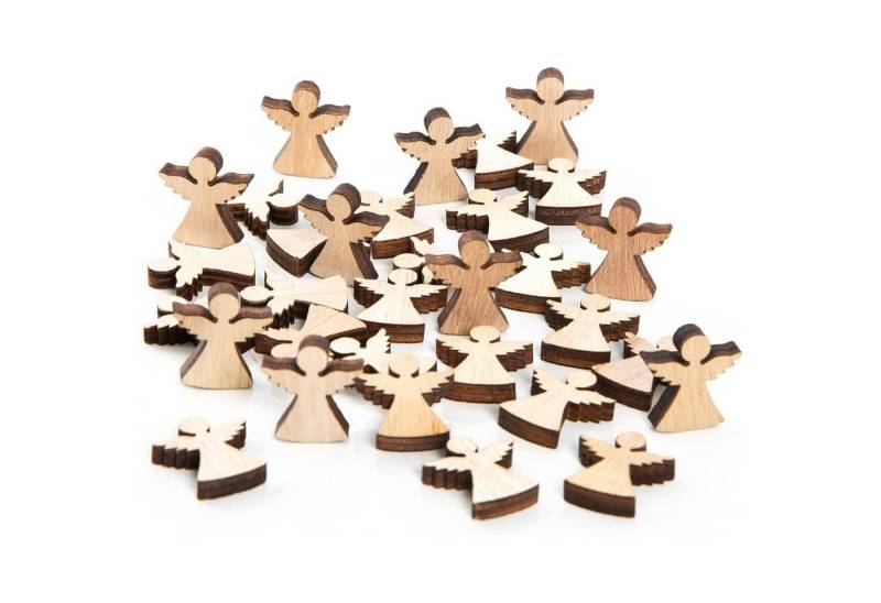 Logbuch-Verlag Dekofigur 32 Mini Holzengel Natur braun - Streudeko aus Holz 2 cm Logbuch-Verlag Dekofigur 32 Mini Holzengel Natur braun - Streudeko aus Holz 2 cm von Logbuch-Verlag