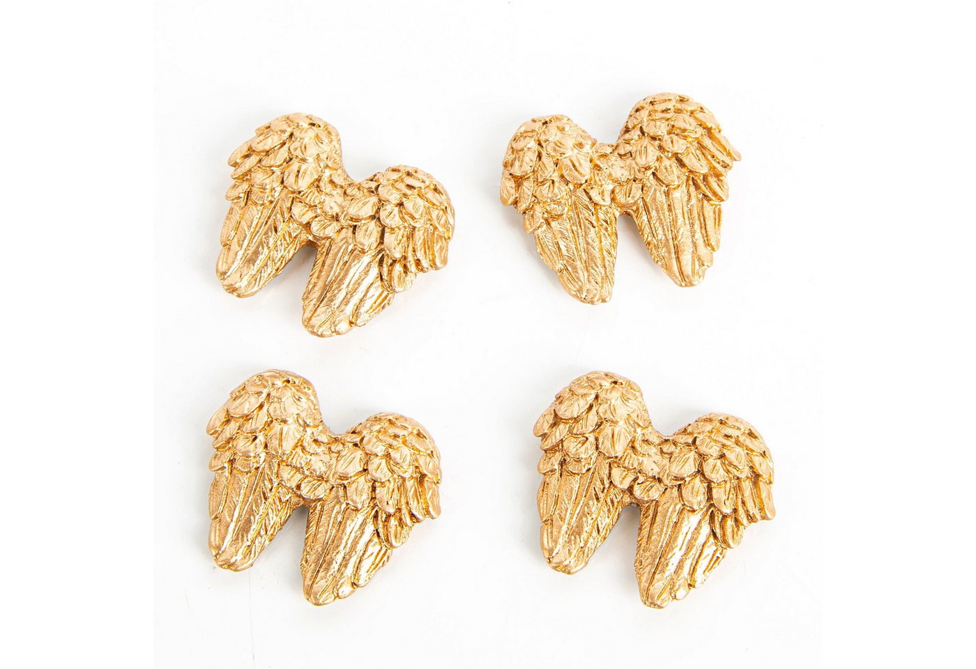 Logbuch-Verlag Streudeko 4 kleine Engelsflügel Gold glitzernd Engel Weihnachten 3 cm Logbuch-Verlag Streudeko 4 kleine Engelsflügel Gold glitzernd Engel Weihnachten 3 cm von Logbuch-Verlag